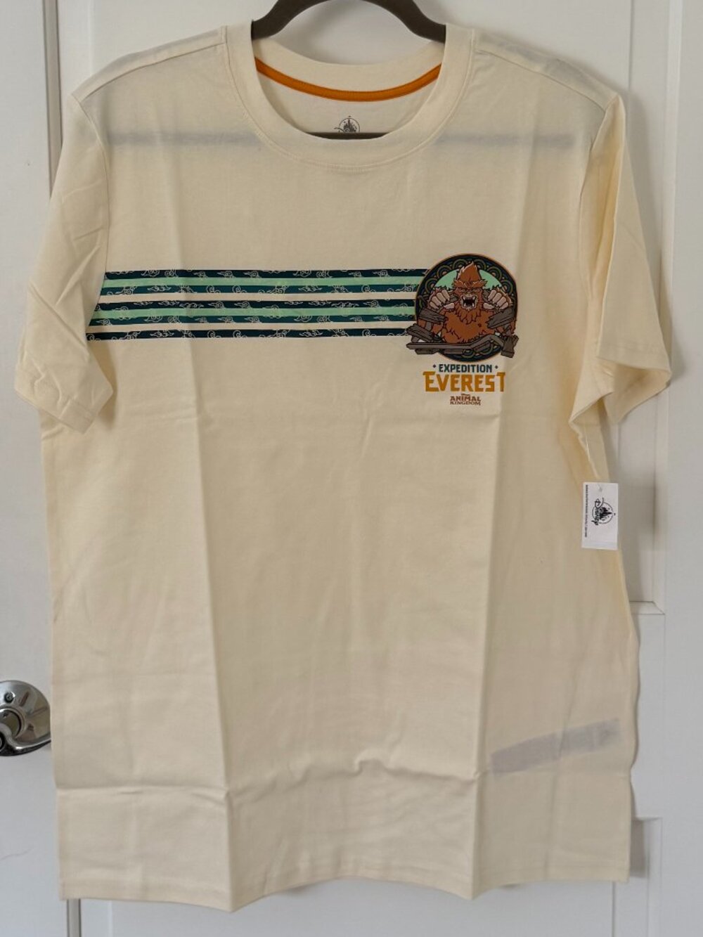 NWT Disney Parks Animal Kingdom Expedition Everest Yeti Tee Adult SZ MED